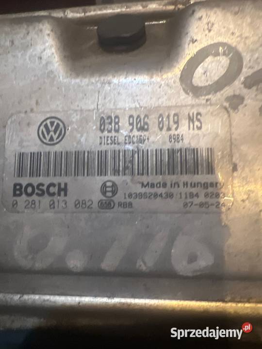 Komputer silnika vw 038906019 ns wielkopolskie