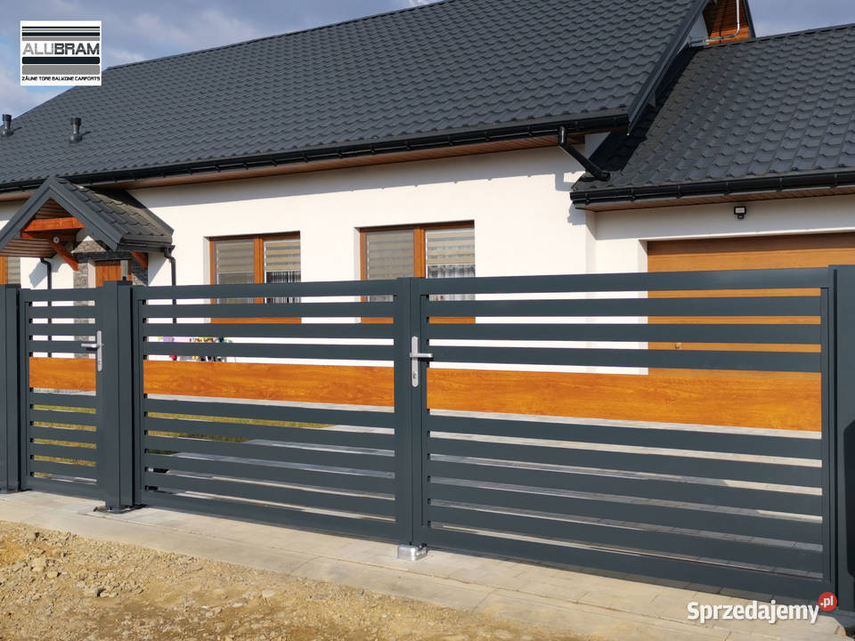 Przęsło ogrodzeniowe aluminiowe Fugato 100 Tarnów