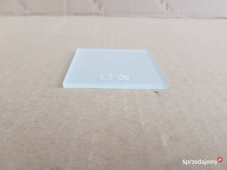 Szkło ochronne do lampki lampy płaskie KWADRAT mazowieckie Warszawa