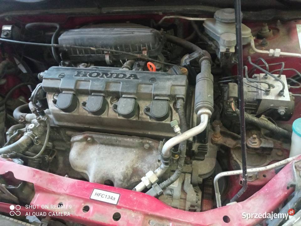 Silnik Honda Civic VII D14Z6 14 benzyna 90 2004r osobowe Oleszyce