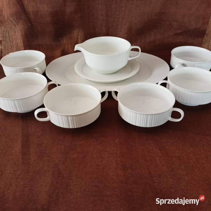 Serwis bulionówek ROSENTHAL GERMANY na 6 os Porcelana i szkło Mikołów