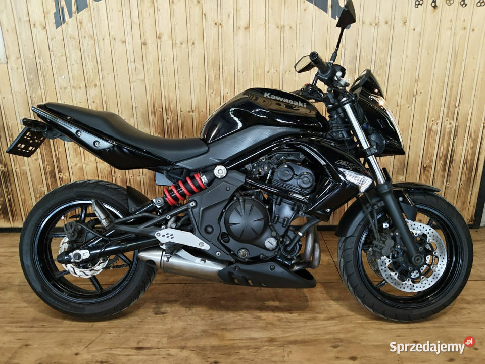 Kawasaki ER Piękny Motocykl KAWASAKI ER6n naked Stare Miasto
