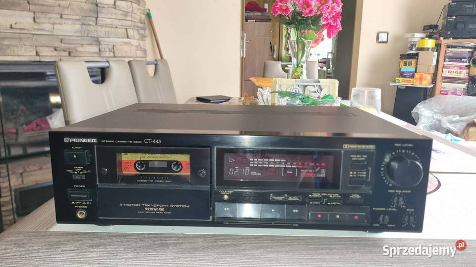 Magnetofon kasetowy Pioneer CT445 Dolby B C HX Warta