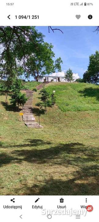 Działka budowlana w Radzynach 2036m2 szambo Radzyny sprzedam