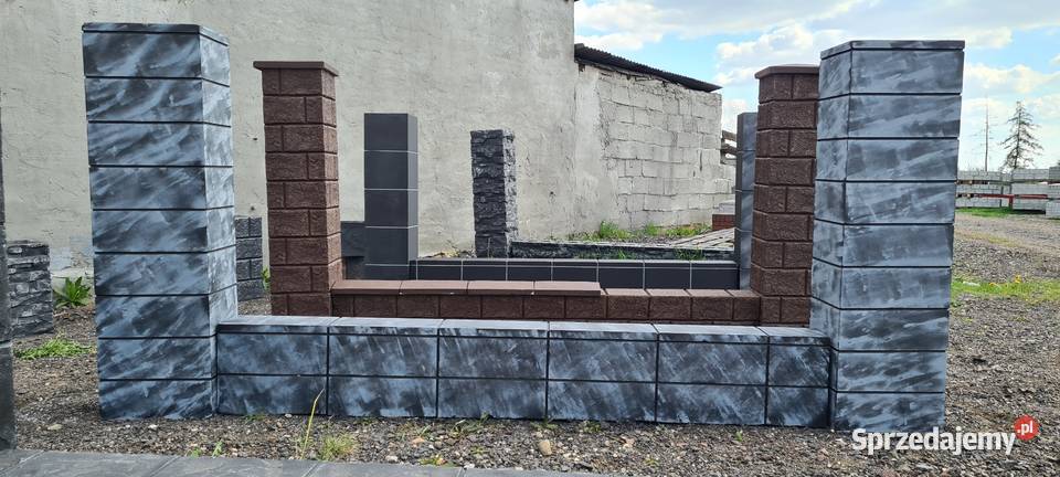 ala klinkier imitacja klinkieru slupki murki Łapy