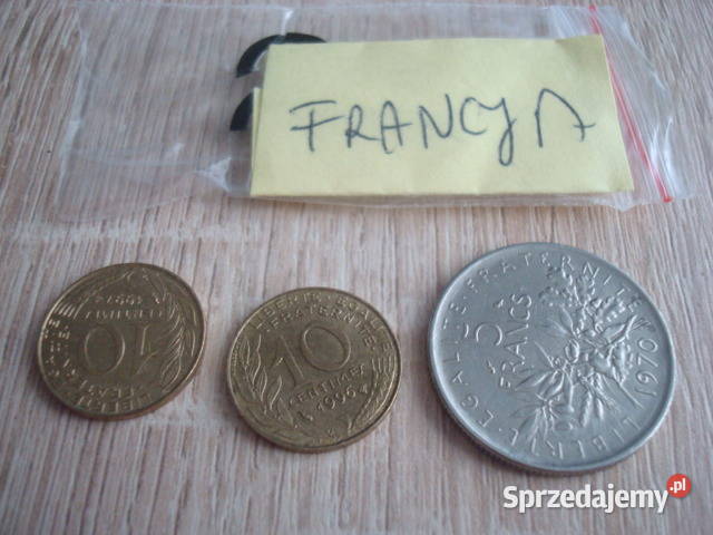 Monety francuskie Bądkowo