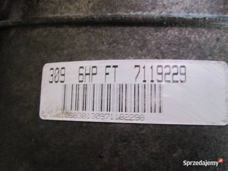 RANGE ROVER SPORT 27 TDV6 276DT 190 skrzynia