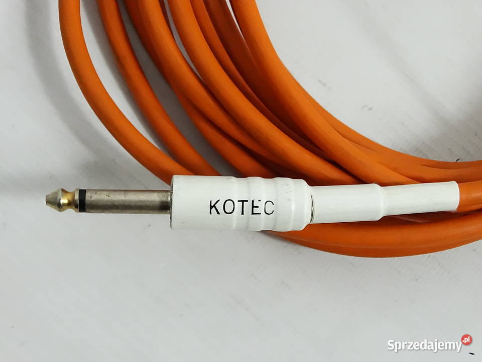 Kabel instrumentalny JackJack 63mm KOTEC Sprzęt estradowy, studyjny i DJ-ski Biłgoraj