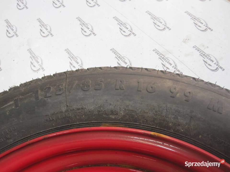 PEUGEOT 308 koło dojazdowe 1258516 99M 4x108 świętokrzyskie sprzedam