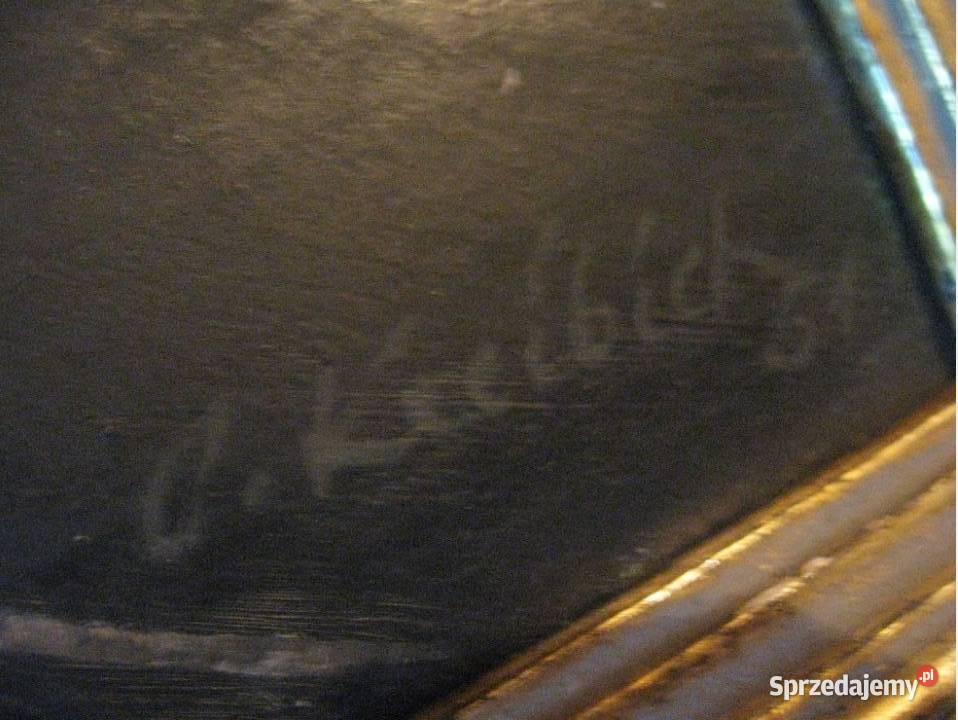 Oskar Kreibich 1916 84 niemiecki malarz grafik Malarstwo Malarstwo mazowieckie Grójec