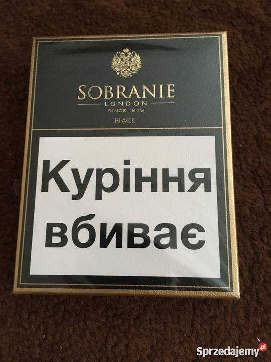 Sobranie Black Pozostałe Kielce sprzedam