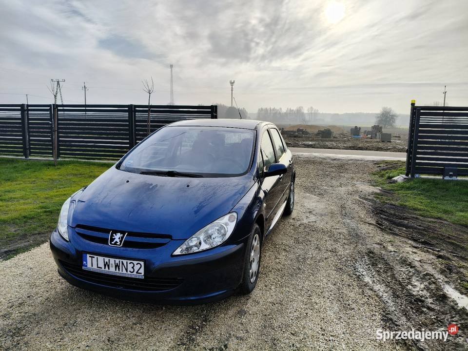 Peugeot 307 14B niebieski Secemin