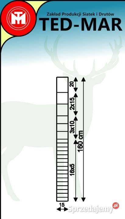 Siatka leśna 50mb różne wysokości Biłgoraj