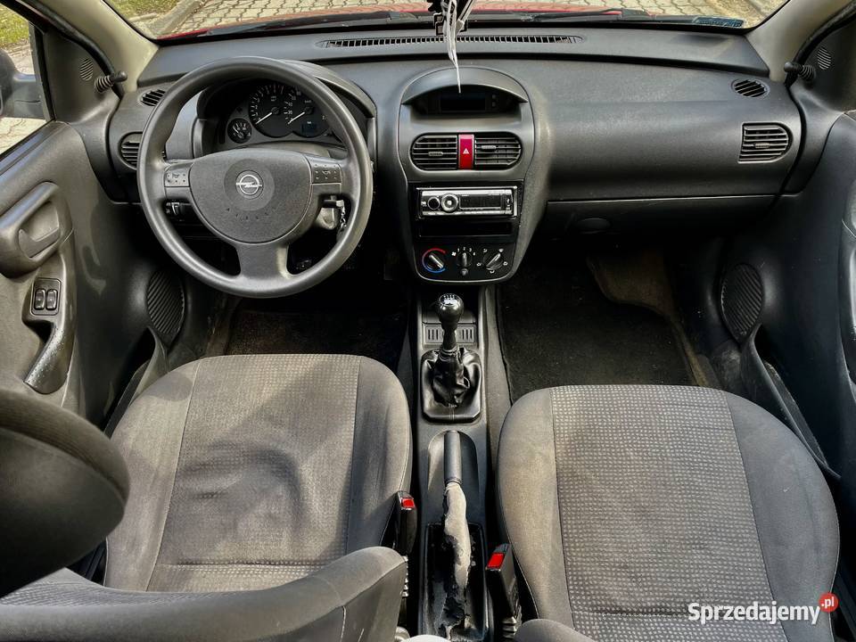 ŚlicznyZdrowyOpelCorsaC2003r10Benzyna140PrzWspKie Motoryzacja Zduńska Wola