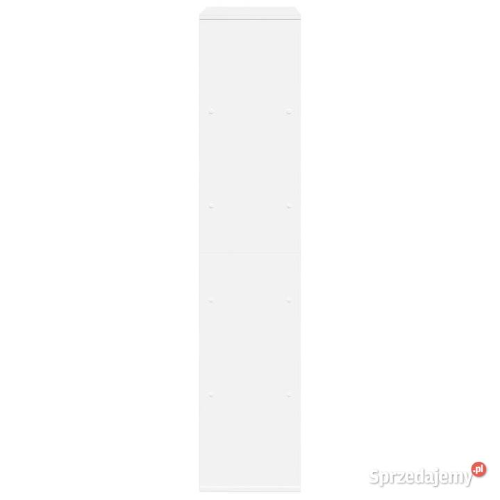 Regał biały 100x33x1565 materiał drewnopochodny