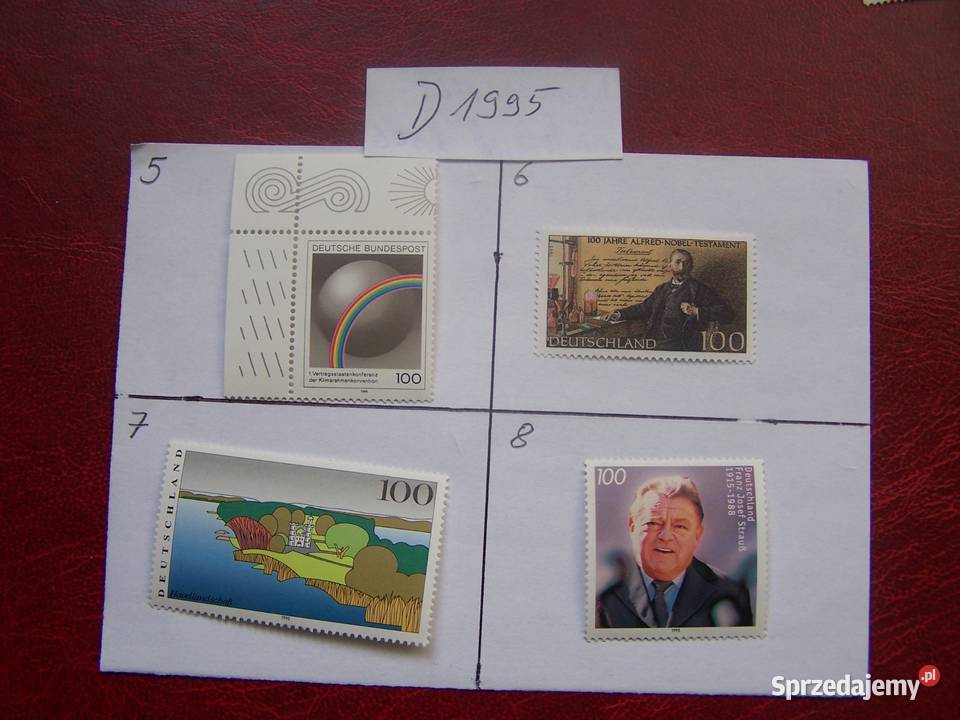 Niemcy 1995 MNH Znaczki z roczników WYBIERAJ Tychy