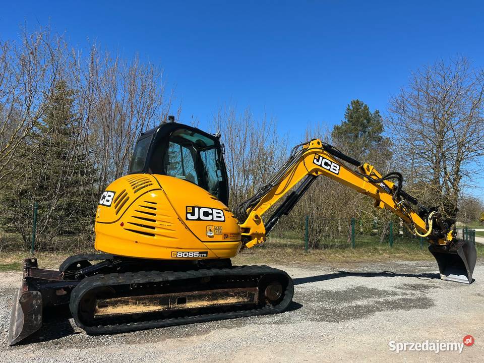 koparka JCB 8085 Kobylin-Kruszewo
