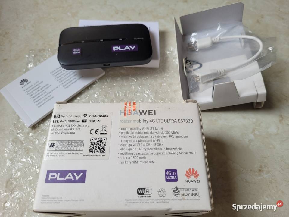 router mobilny HUAWEI E5783B230 Internet i komunikacja Internet i komunikacja Skierniewice