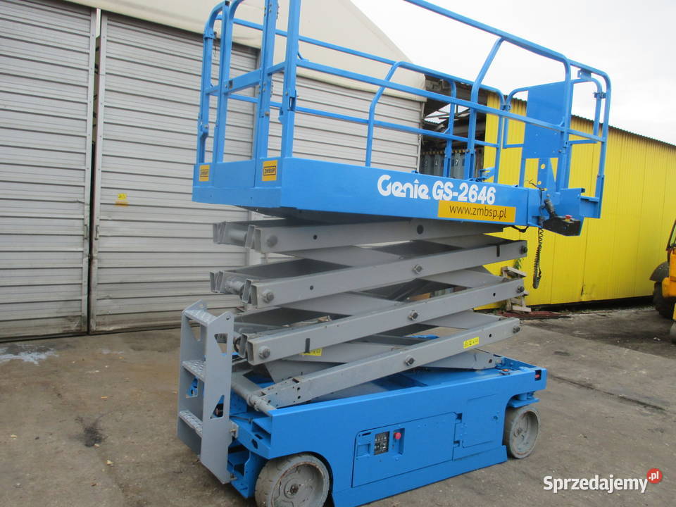 Podnośnik nożycowy zwyżka 10 m Genie GS2646 NOWE nie Pleszew