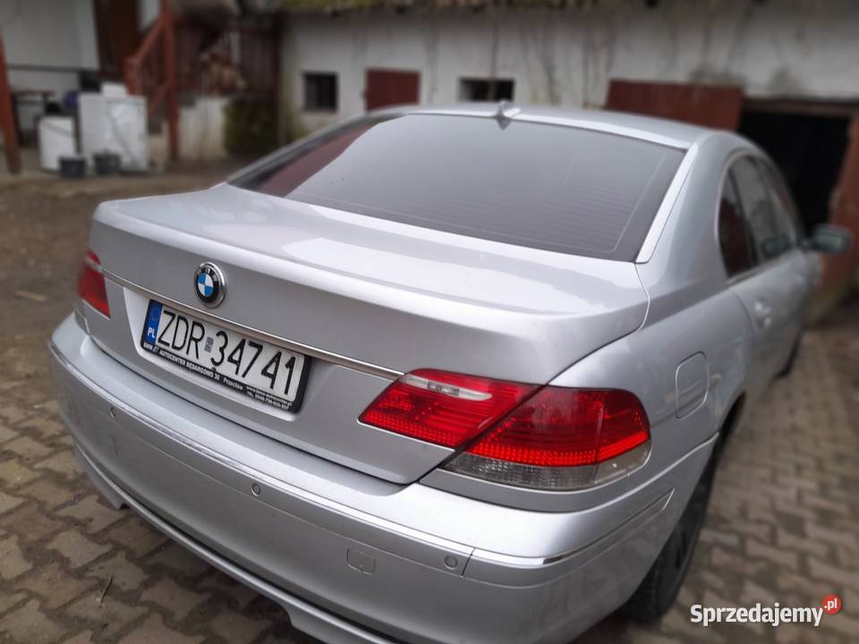 BMW E65 diesel skóra podgrzewana wentylowana diesel Mirosławiec