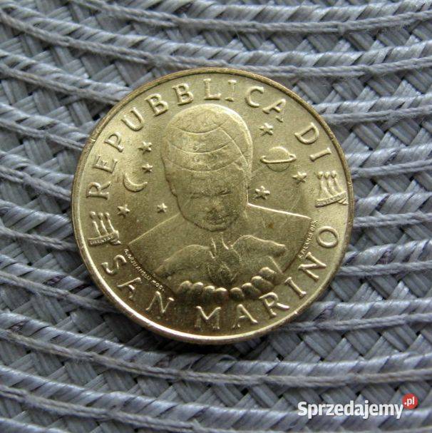 San Marino 200 Lirów 1996r Kant Ładna Kalisz