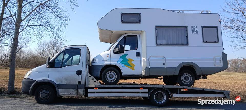 Transport maszyn rolniczych i innych Konin