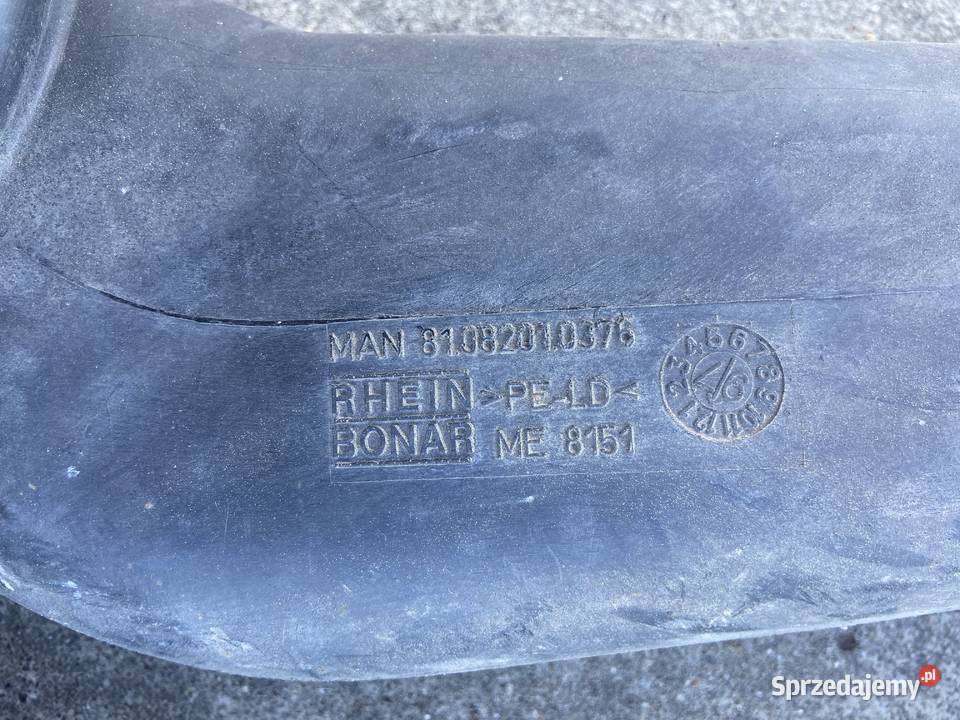 Rura Filtra L2000 Man 81082010376 81082010375 Silniki i osprzęt Maszewo