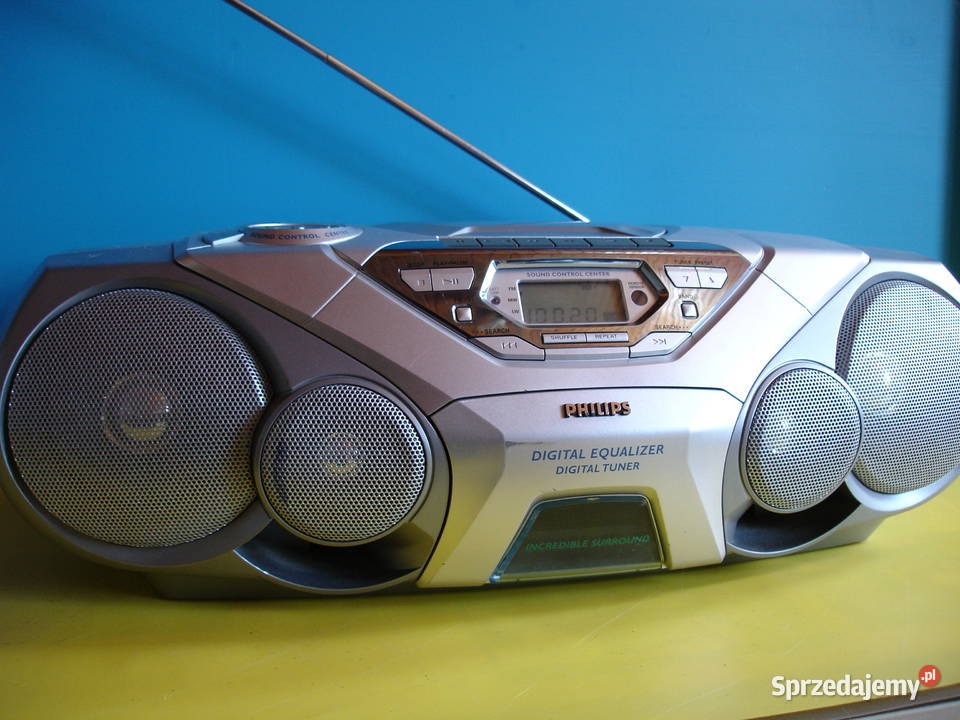 Radiomagnetofon z CD PHILIPS AZ1565