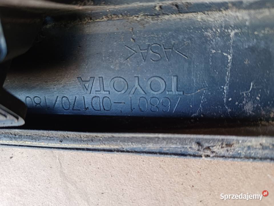 Listwa blenda klapy Toyota Yaris III 3 Kwidzyn