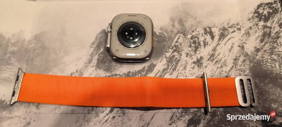 Apple watch ultra 2 pomarańczowy pasek gwarancja Kraków