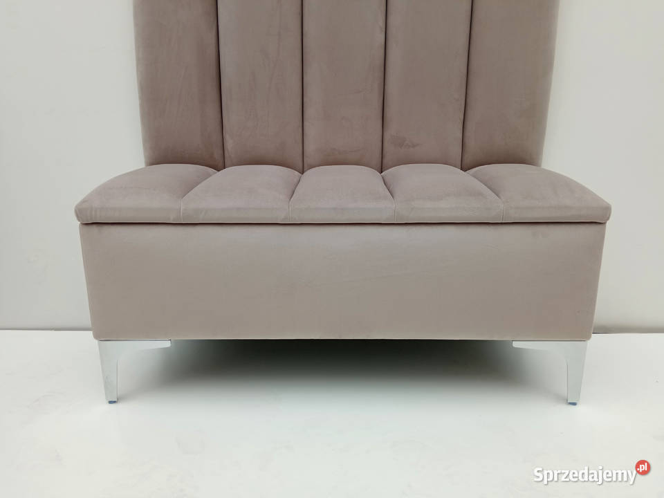 Pufa ławka z panelami i wieszakami Poznań sprzedam