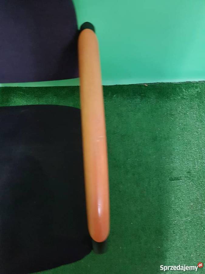 krzesło konferencyjne czarne meble biurowe Stoły, krzesła, biurka Poznań sprzedam