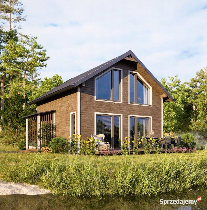 Domek Letniskowy 6x8m do 70m Całoroczny Sabinów