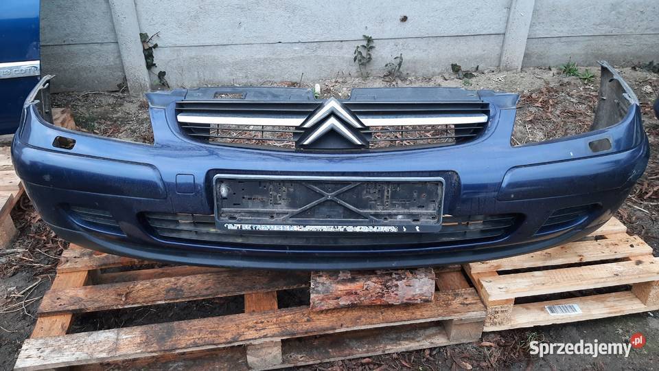 zderzak przedni Citroen C5 I 0104r granatowy Dębno sprzedam