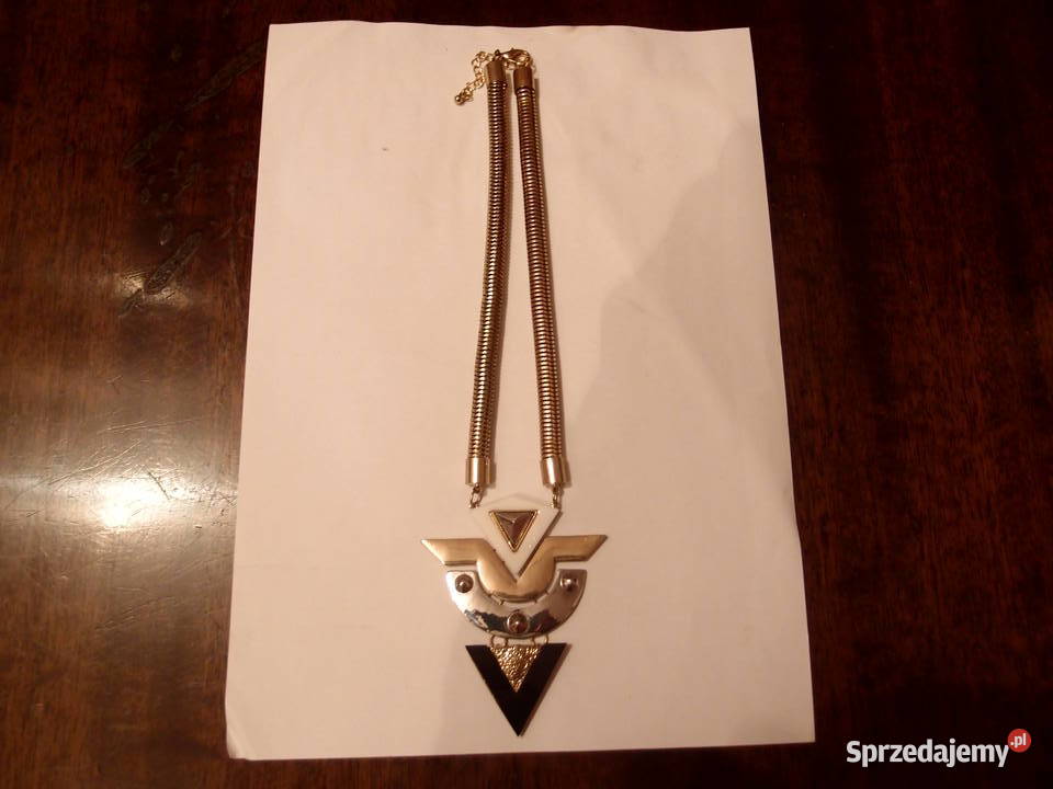 stylowa ozdobna zawieszka na szyję naszyjnik Łódź