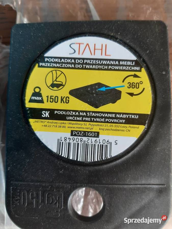 Podkładki do przesuwania mebli 360 Katowice