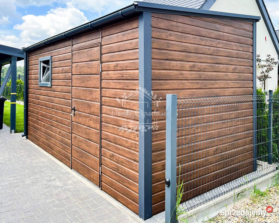 Schowek Domek Ogrodowy 45x2m Ciemny orzech RYNNY mazowieckie Przasnysz