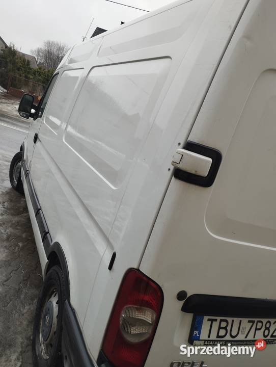 Sprzedam Opel Movano doinwestowany manualna Przygradów