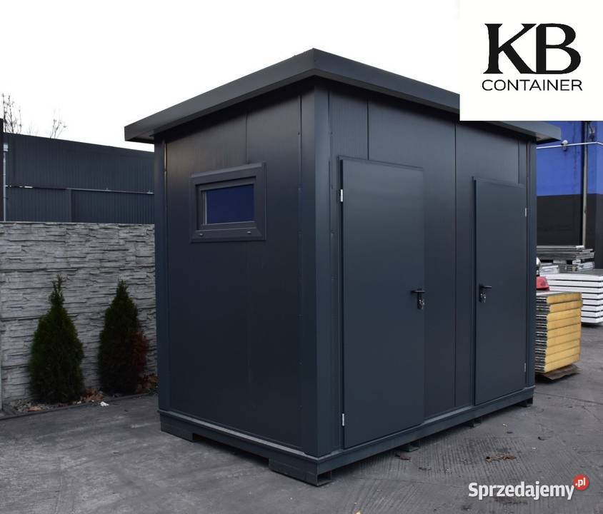 Podwójny kontener sanitarny 32 x 22 m z pisuarem