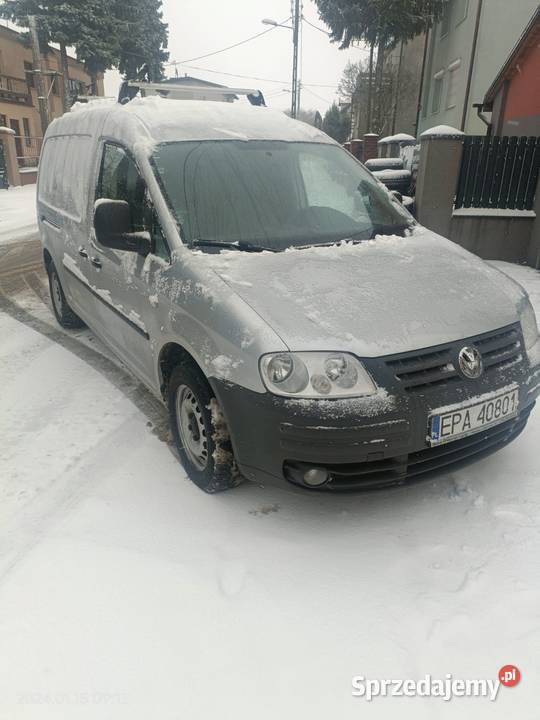 Vw caddy 2008 19tdi long łódzkie sprzedam