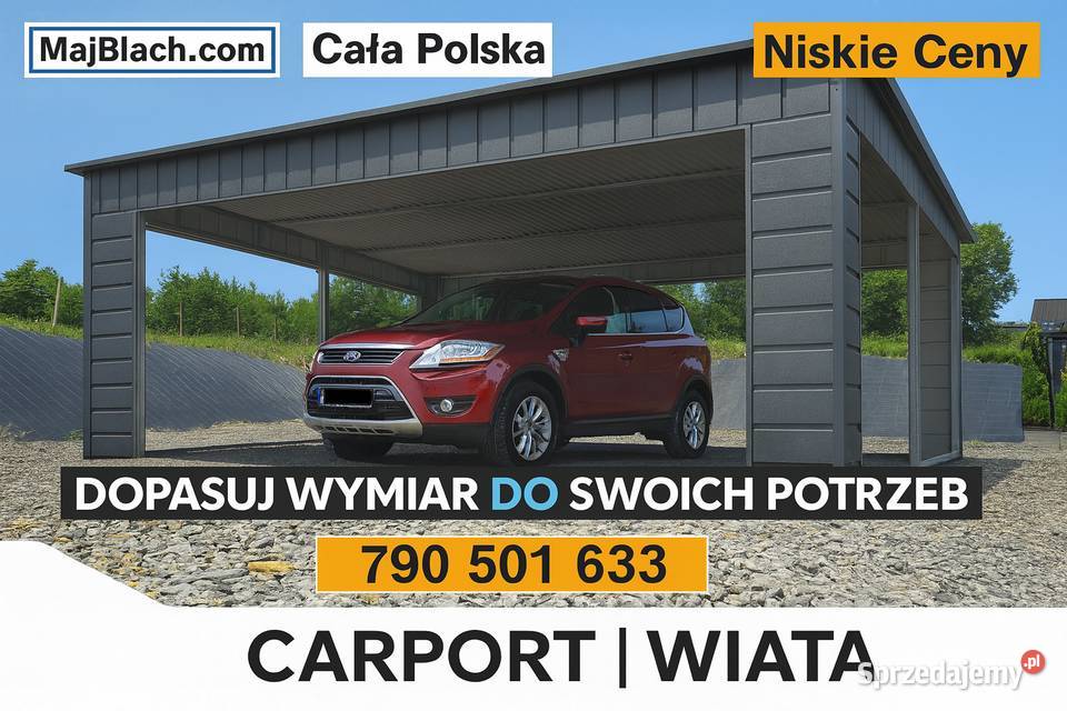 GRAFIT CARPORT ALTANA na pojazd Garaże Garaż Wałbrzych sprzedam