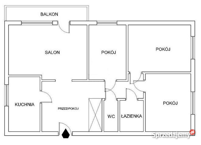 4 pokojowe mieszkanie Liczba pokoi 4 Warszawa sprzedam