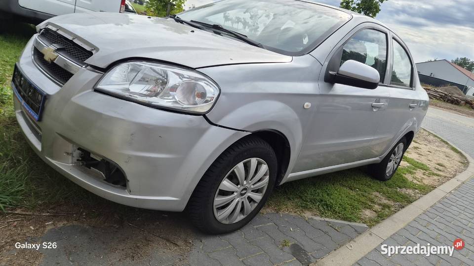 Chevrolet Aveo T250 14 benzyna 69kW 94 2008r lubuskie Słońsk