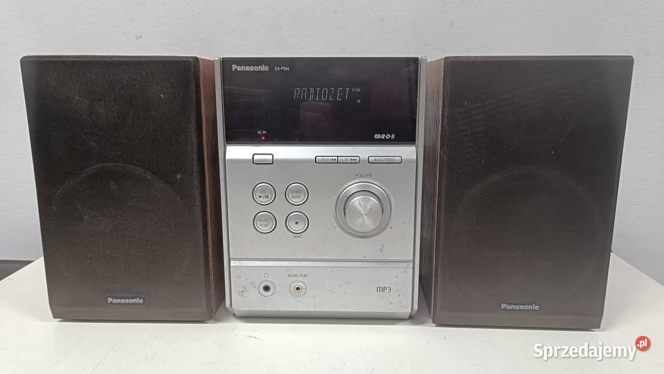 PANASONIC SAPM4 ładnie grająca miniwieża stereo Poznań