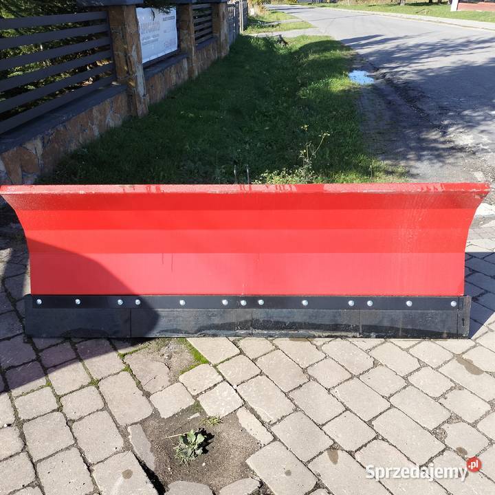 Pług prosty do śniegu mocowanie euro Tuz śląskie Gwoździany