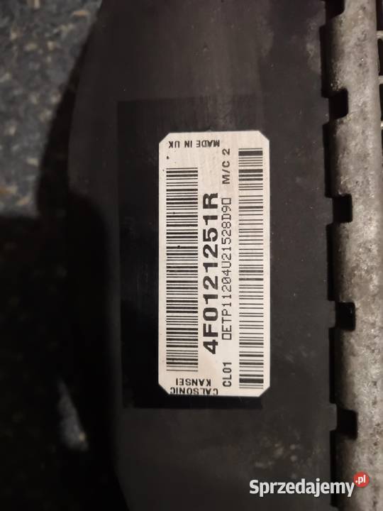 Chłodnica wody Audi A6 C6 Łask sprzedam