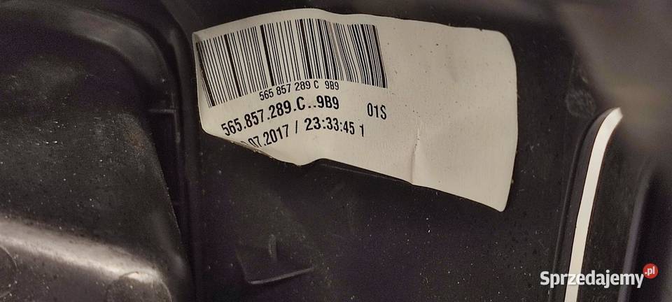SKODA KODIAQ KRATKA NAWIEWU TUNELU 565857289C osobowe