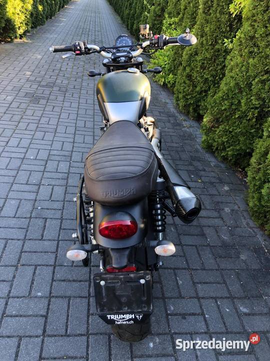 Triumph Street Scrambler 900 uszkodzony