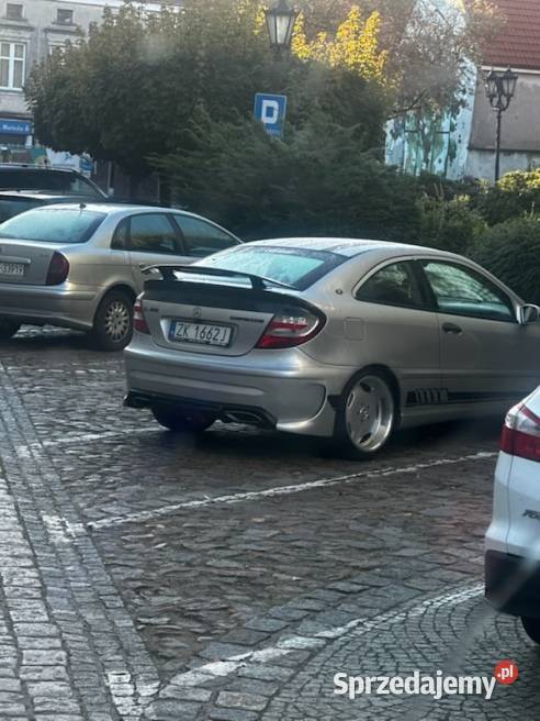 Mercedes C 200 kompresor coupe nieuszkodzony Połczyn-Zdrój