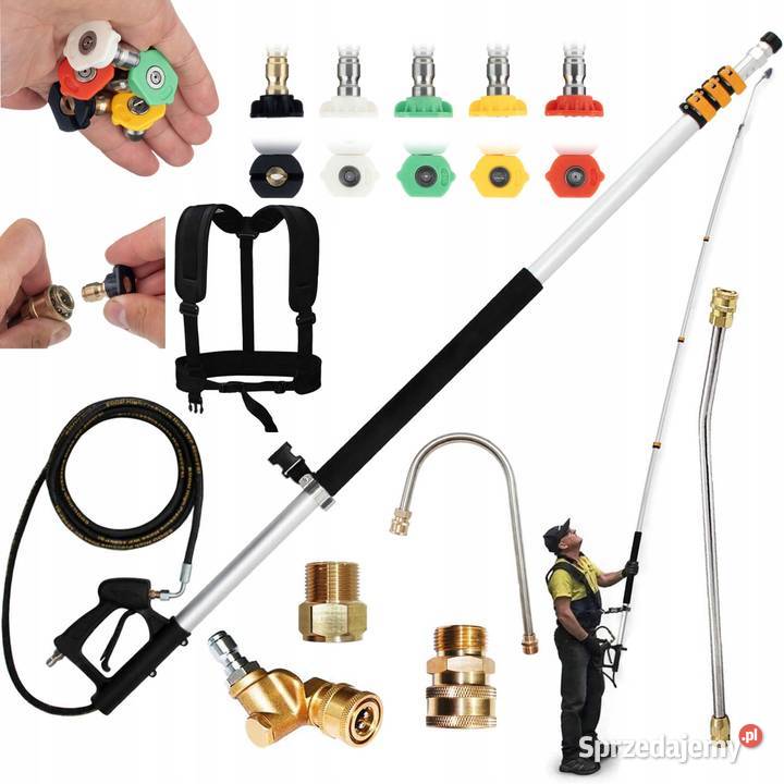 Lanca Teleskopowa do Myjki Ciśnieniowej 15m63m